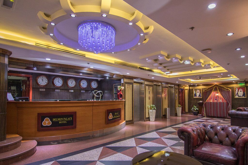 Delmon Palace Hotel Dubai Inreriör bild